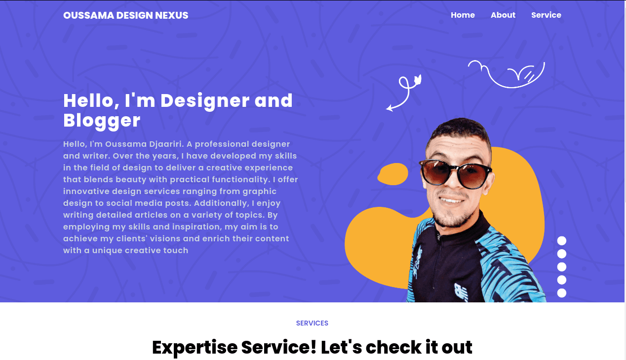 Dynamic Portfolio Website Web Developer