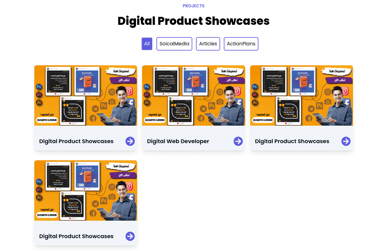 Dynamic Portfolio Website